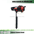 Gasoline Earth Drilling Machine 52cc petro Earth Auger soil digging machinery